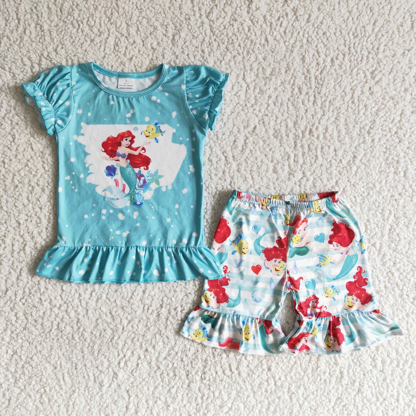 new arrival baby girls  design summer short outfit