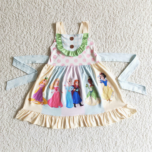 Baby girls Princess Twirl Dress Kids  dress GSD0018