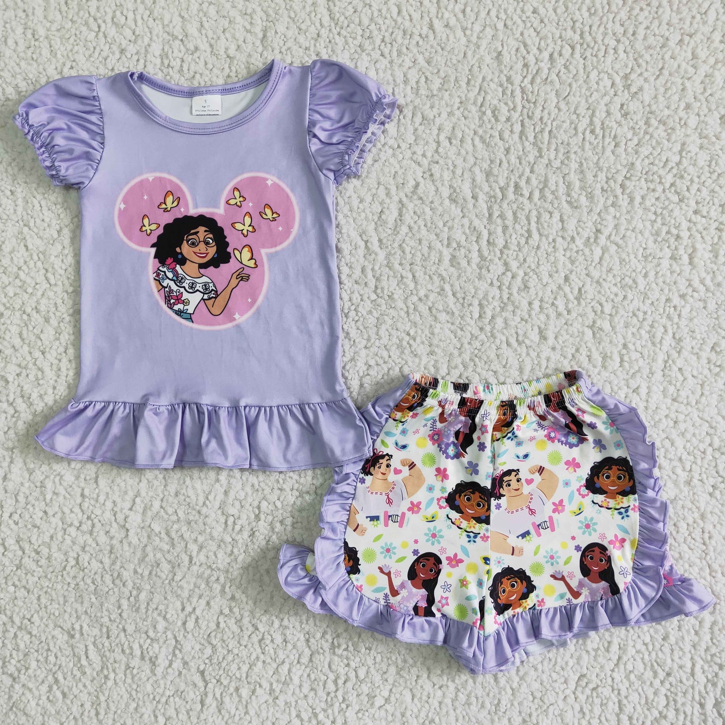 baby girls  summer short outfit GSSO0001