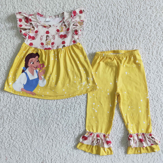 Baby girls cartoon outfit