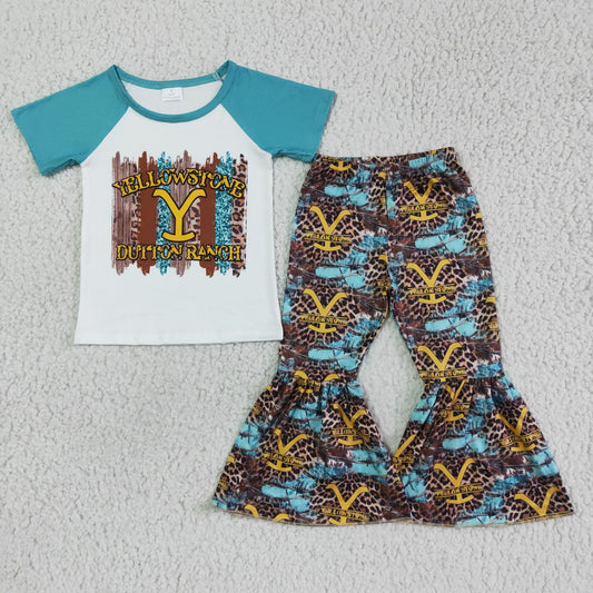 baby girl summer 2pcs clothing set