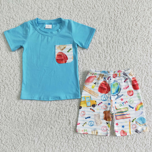 kids boys back to school outfit