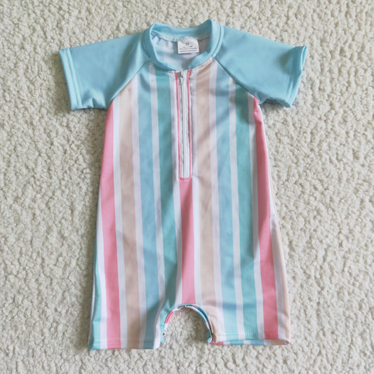 baby boy stripes swimming suit