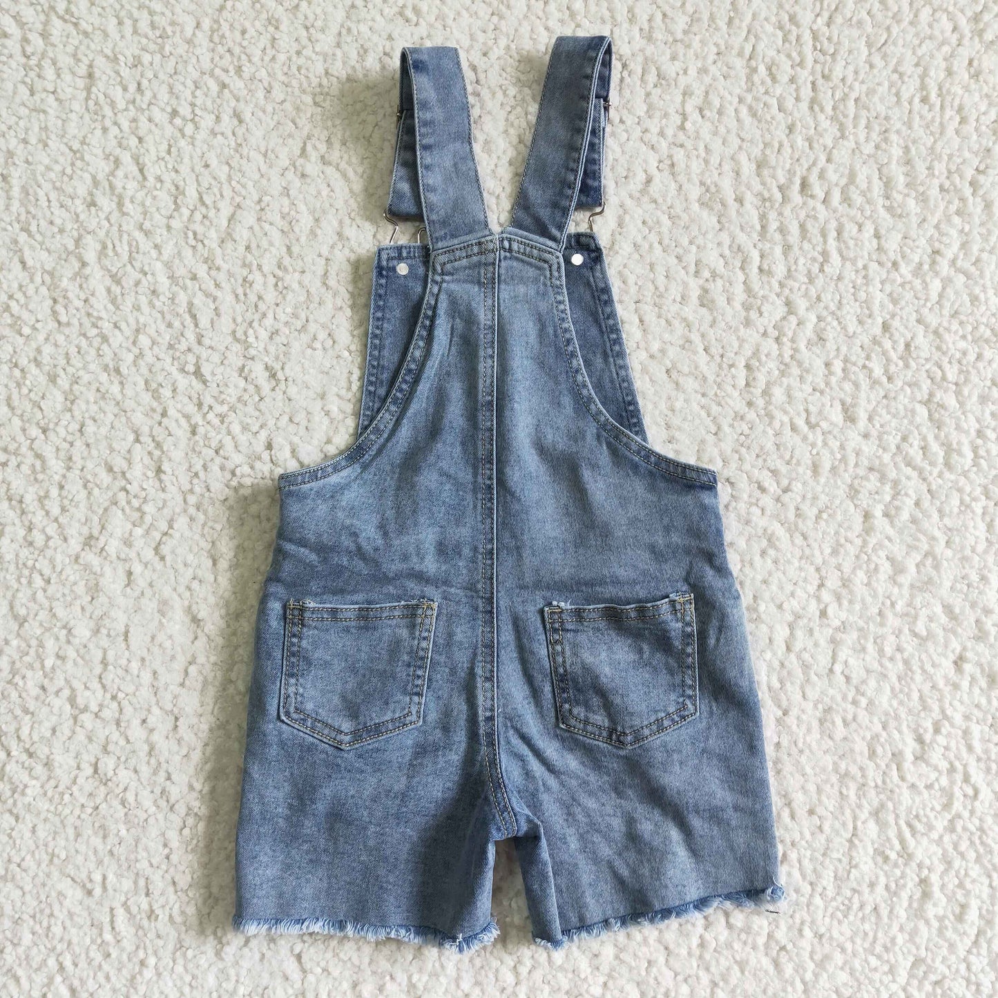 Toddle girls baby denim overall