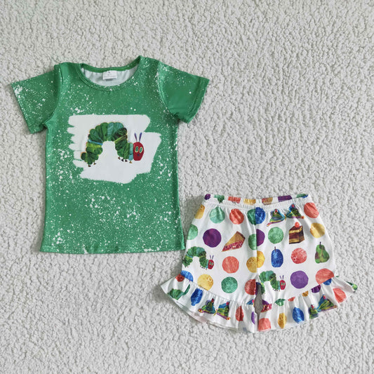 girls caterpillar summer outfit