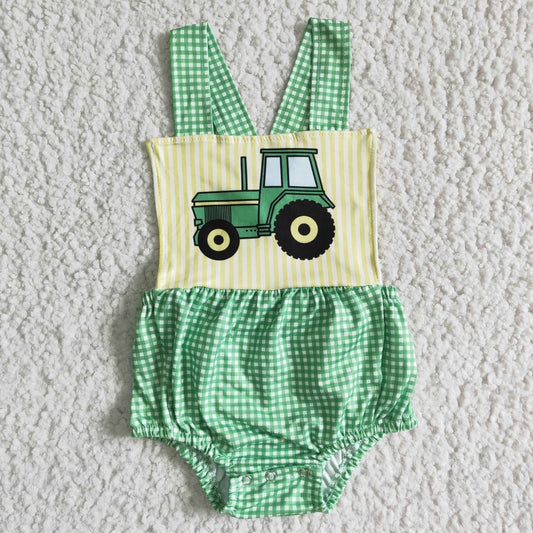 farm life tractor romper