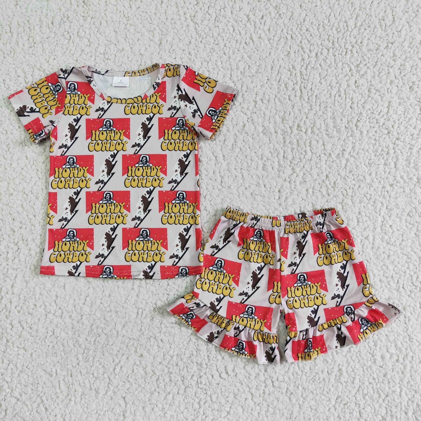 baby howdy cowboy summer outfit