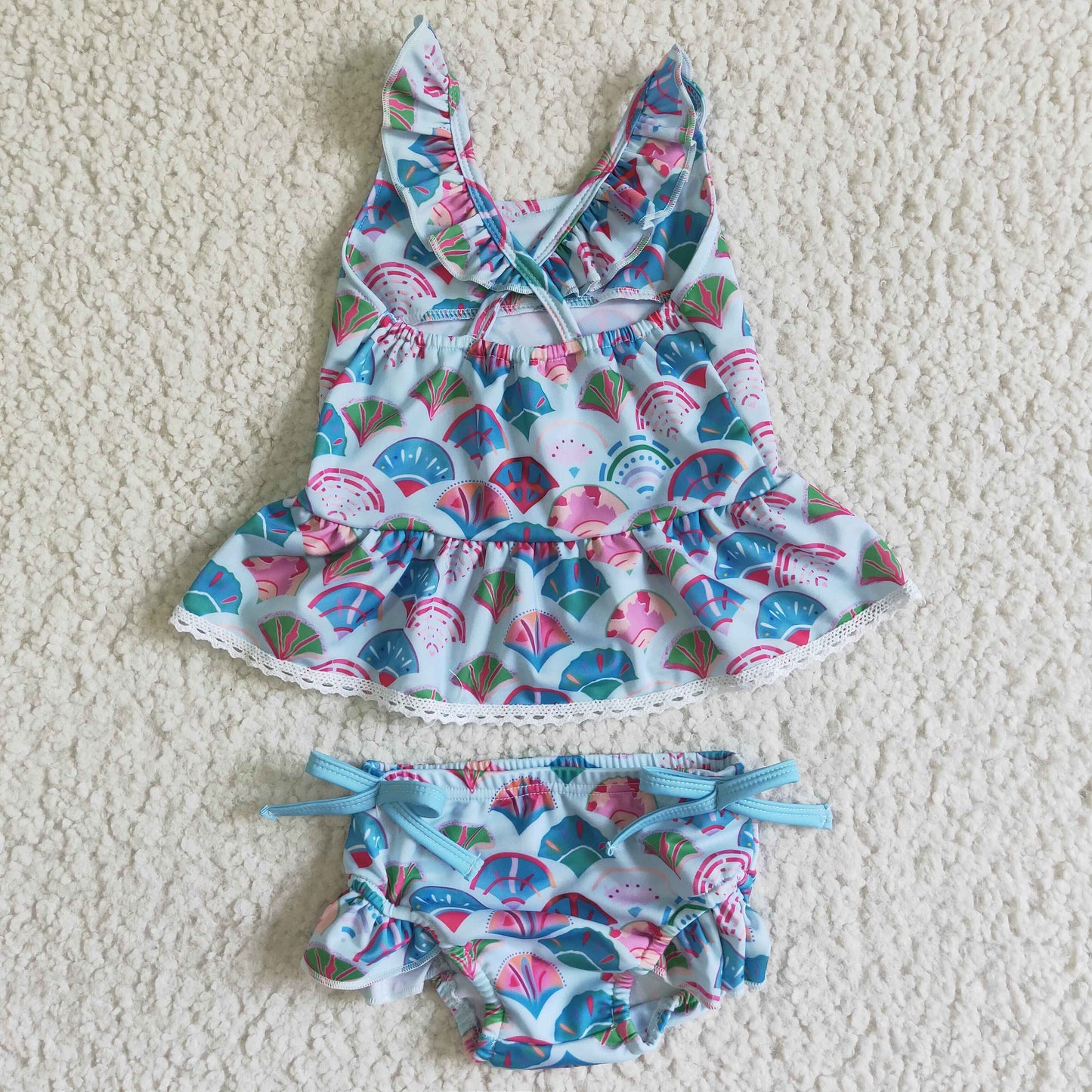 baby girls summer swimsuit