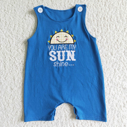 boy style you are my sunshine romper