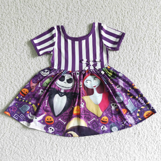 Baby girls short sleeve Halloween dress