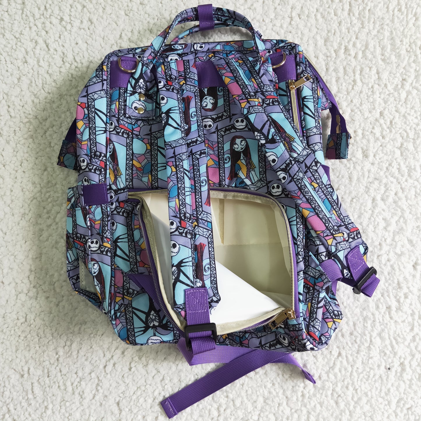 Halloween diaper bag backpack