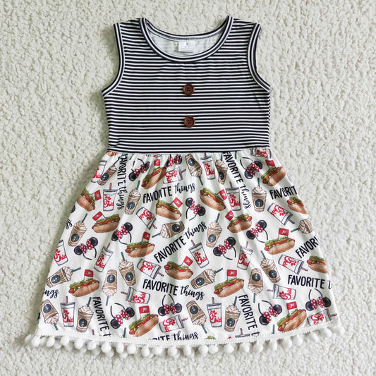 Girls sleeveless favorite things summer dress