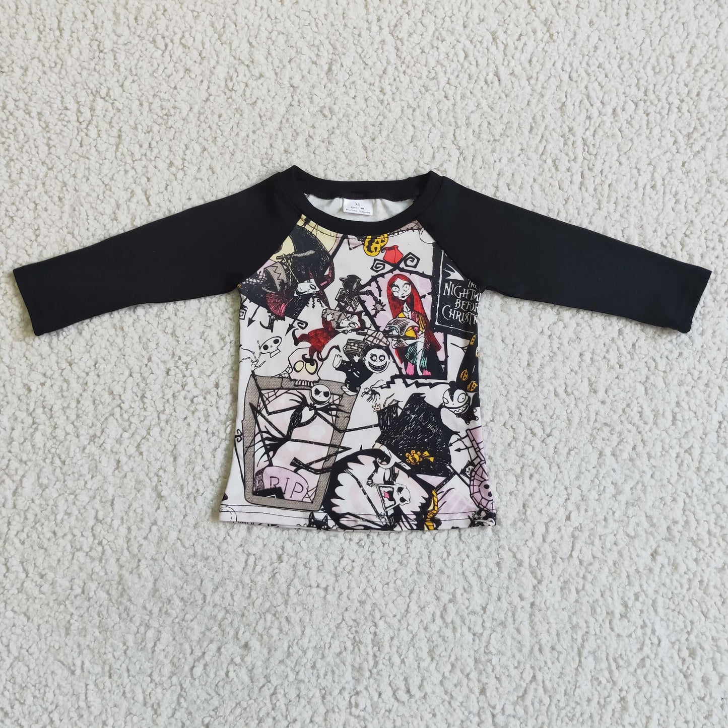 baby boys Halloween long sleeve top