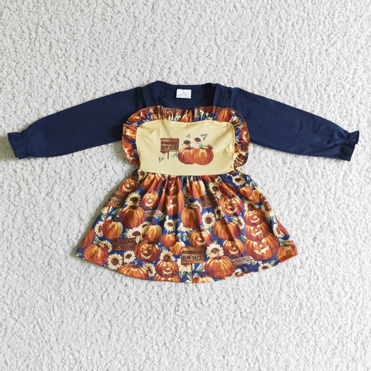 baby girls 2pcs pumpkin overall outfit