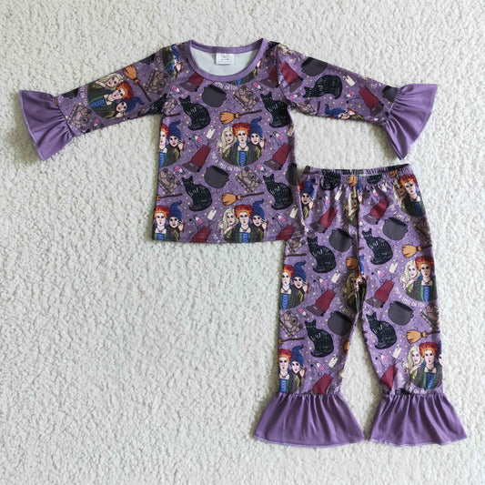 Baby girls long sleeve Halloween outfit