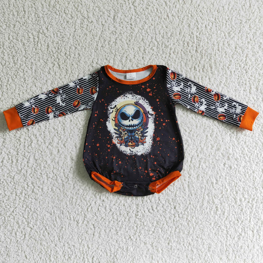 baby girls long sleeve Halloween romper