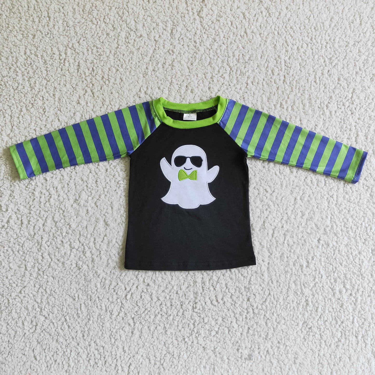 baby boys Halloween ghost  long sleeve top