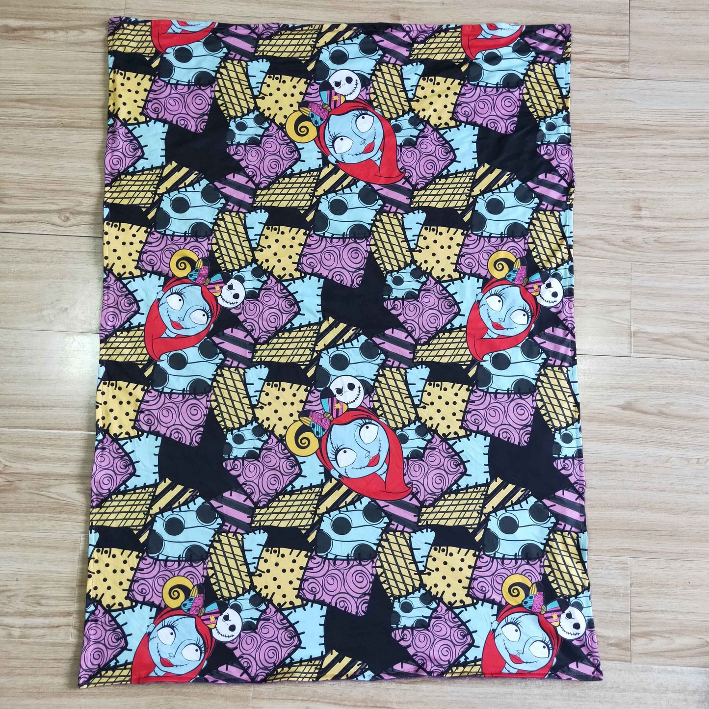 baby girls Halloween fleece blanket