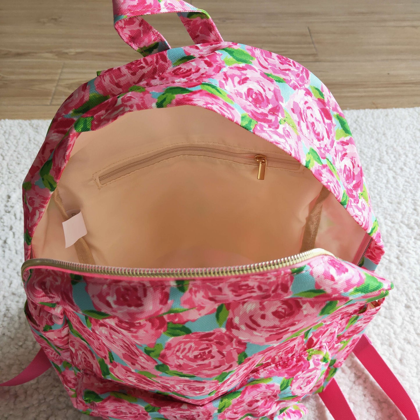 kids floral backpack