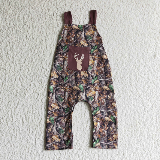 kids camo print jumpsuit