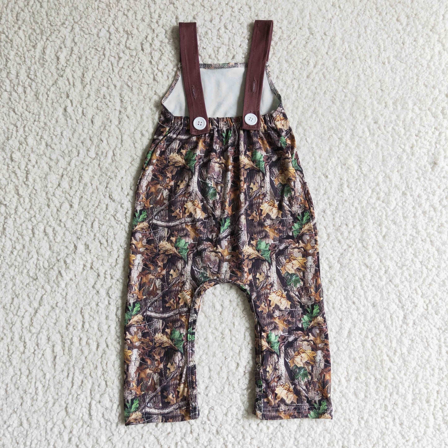 kids camo print jumpsuit