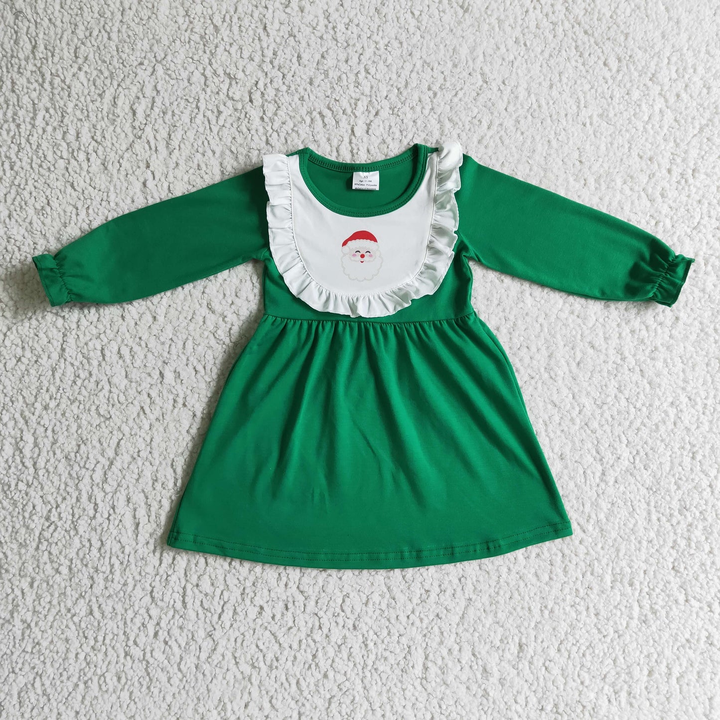 baby girl long sleeve Christmas dress