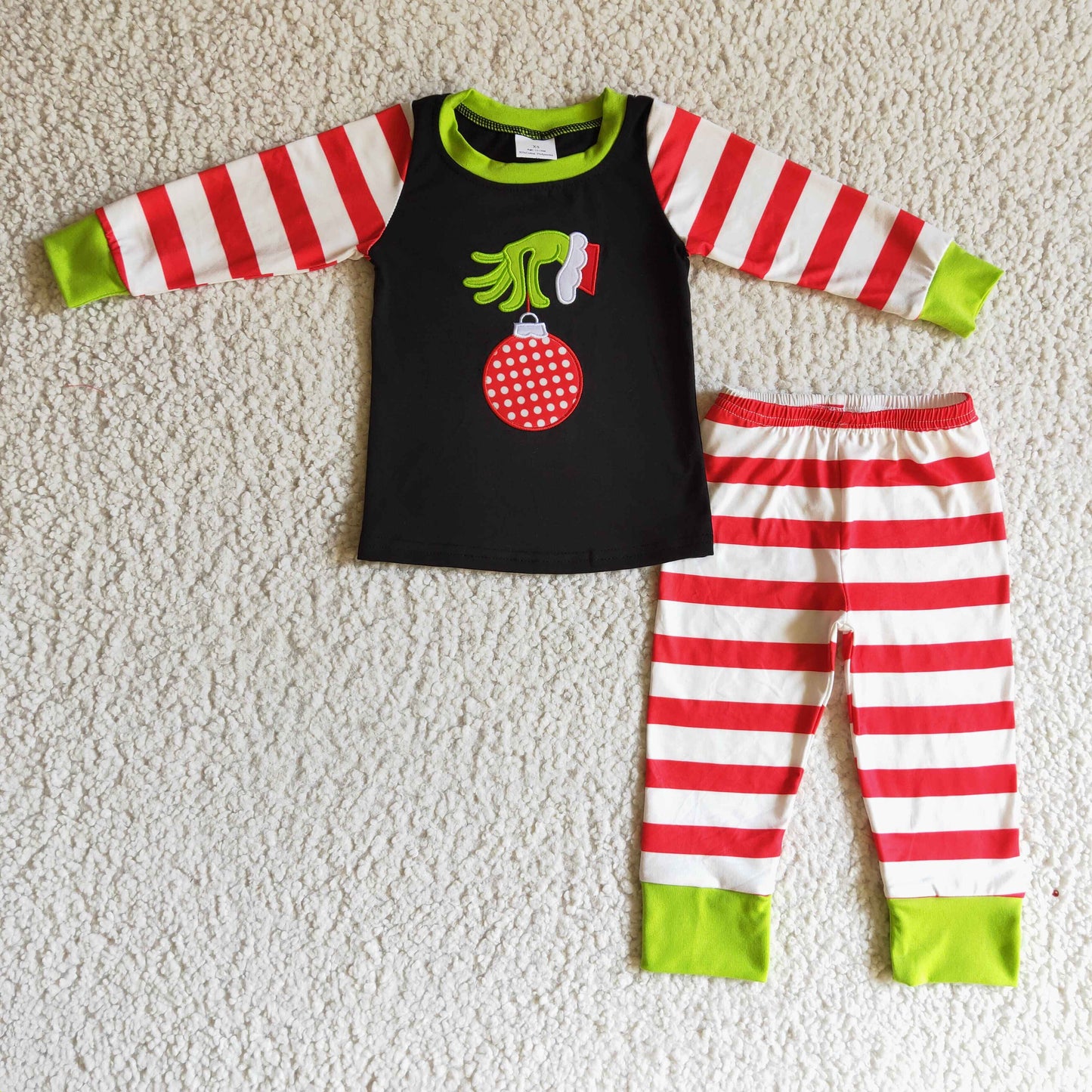 boy Christmas pajama set