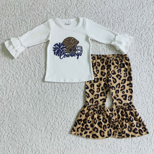 baby girls long sleeve  bell pants outfit