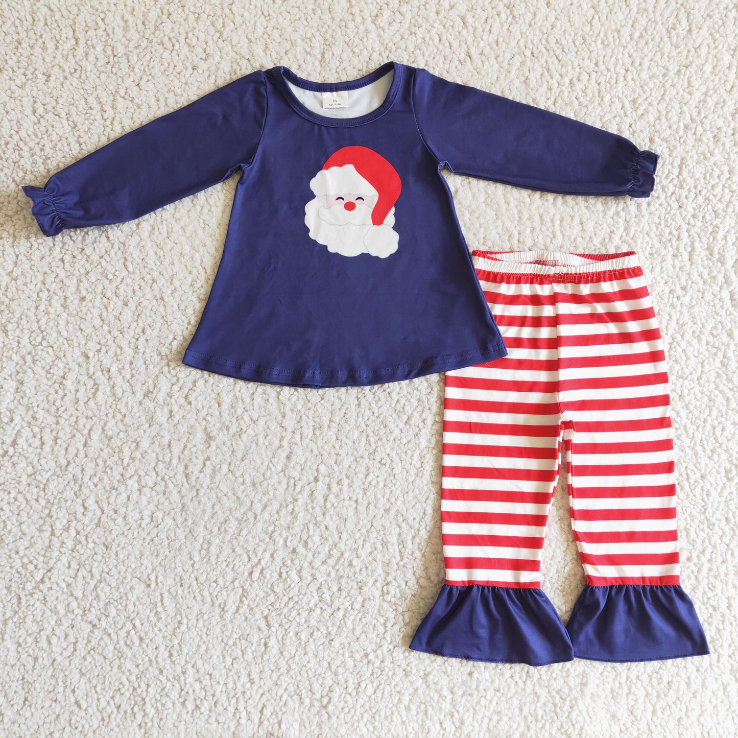 Baby girls tunic  top matching pants xmas outfit