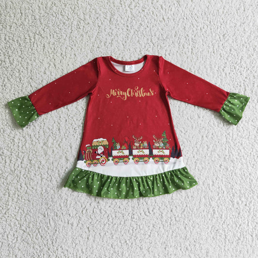 MERRY Christmas dress GLD0147