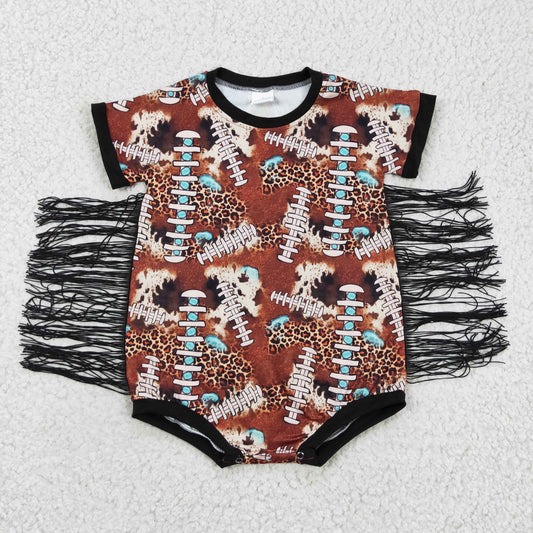 baby girls fringe design romper,SR0113