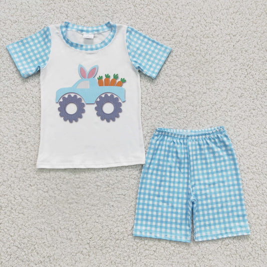 boy Easter truck outfit ,BSSO0091