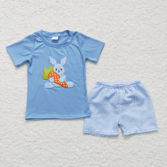 boy short sleeve Easter outfit,BSSO0087