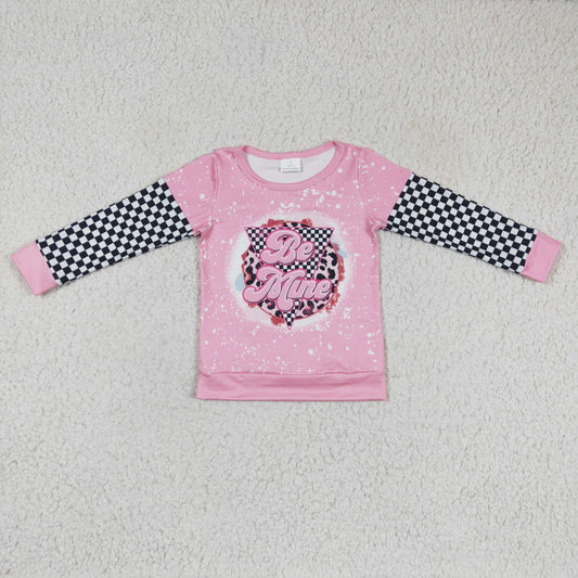 be mine baby girls long sleeve pink top, GT0086