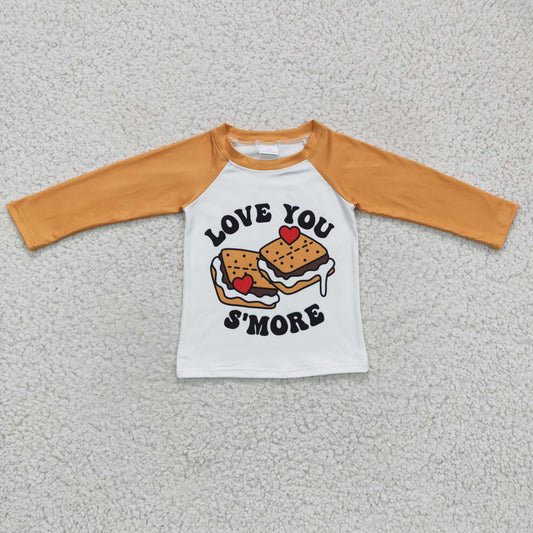 boy long sleeve Valentines day top BT0123