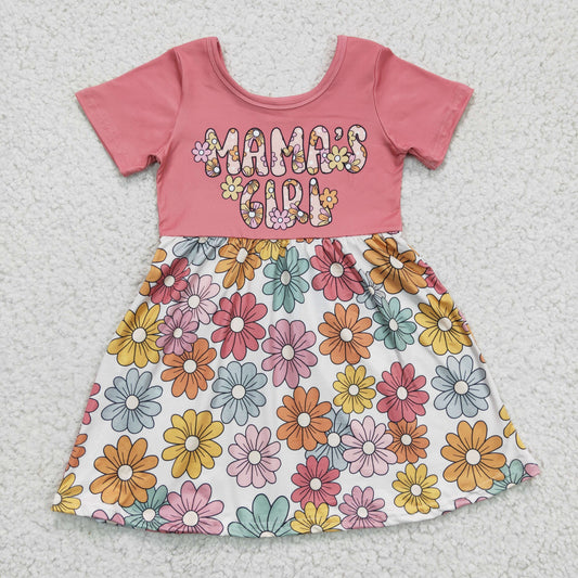 mamas girl flower dress, GSD0183