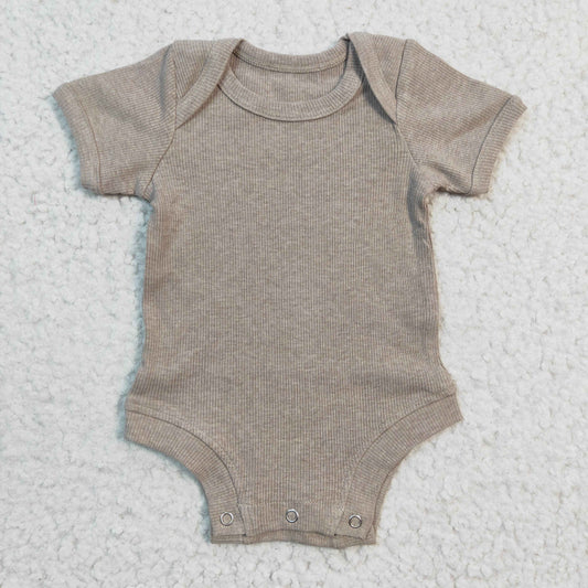 Toddle girls dark grey short sleeve romper, SR0210