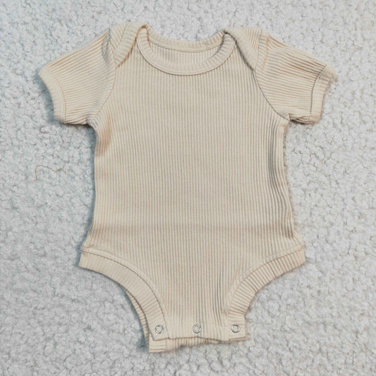 Toddle girls cream short sleeve romper,  SR0208