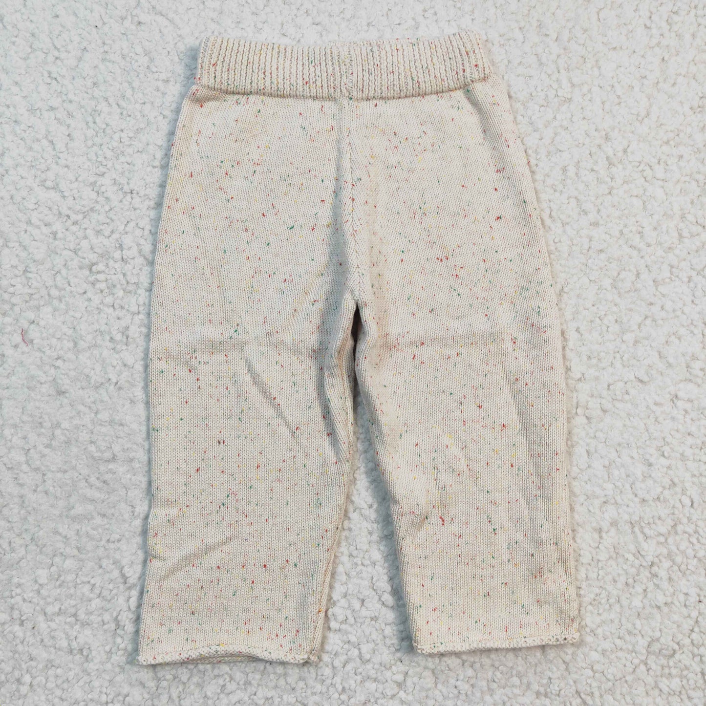 Infant girls cream long pants P0065