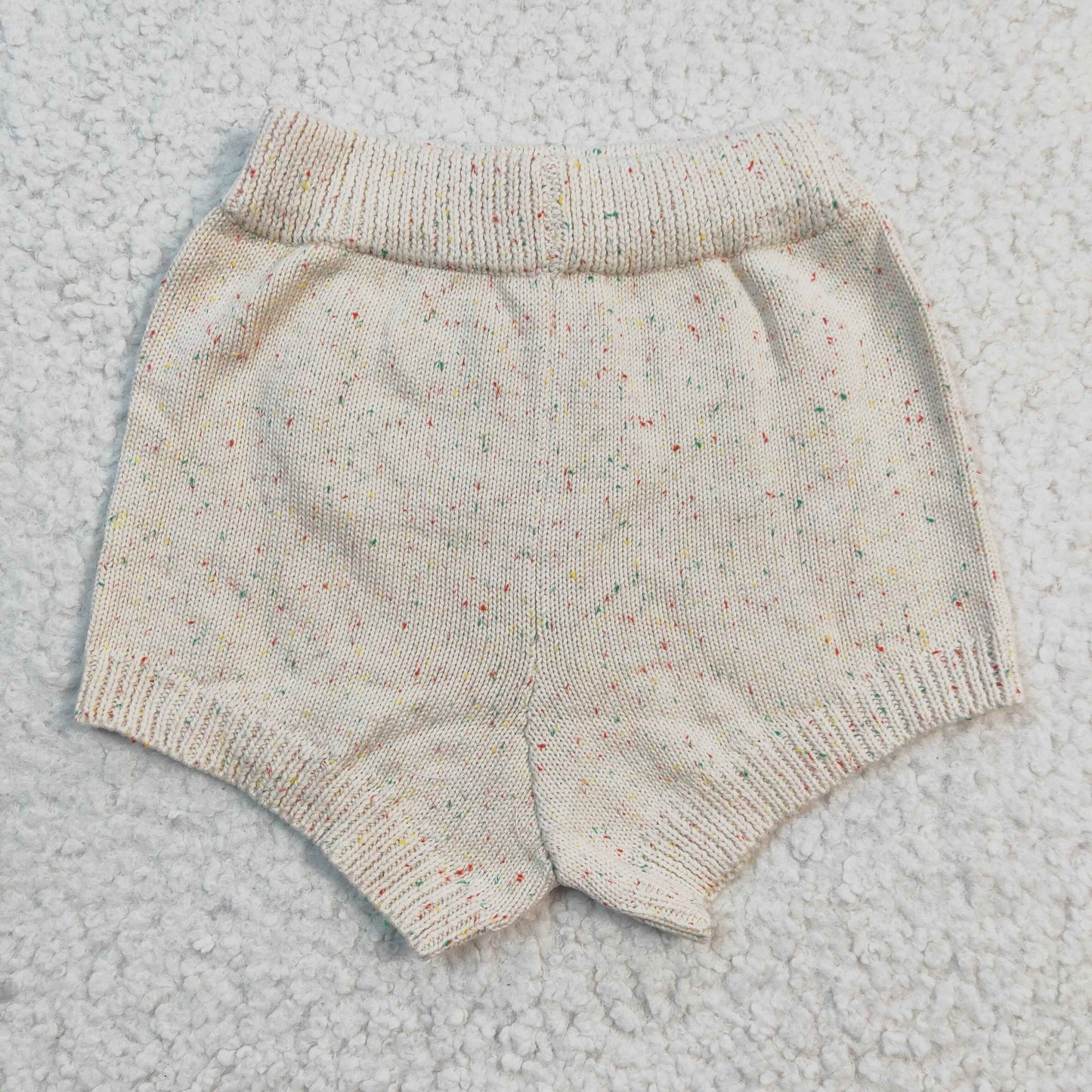 Infant girls cream summer shorts  S0037
