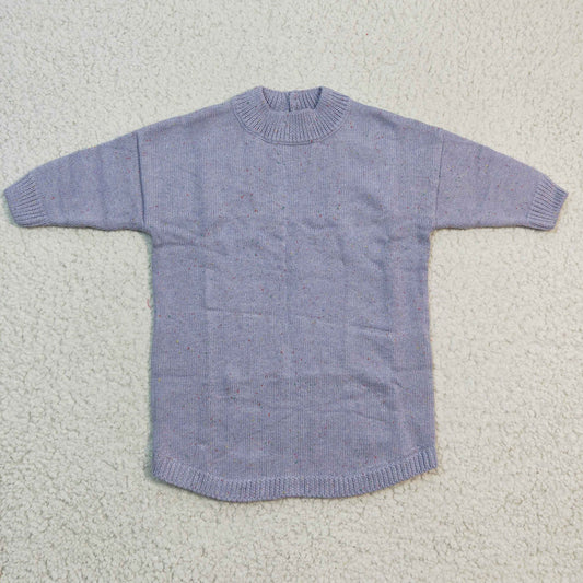 Infant girls lavender long sleeve sweater GT0143