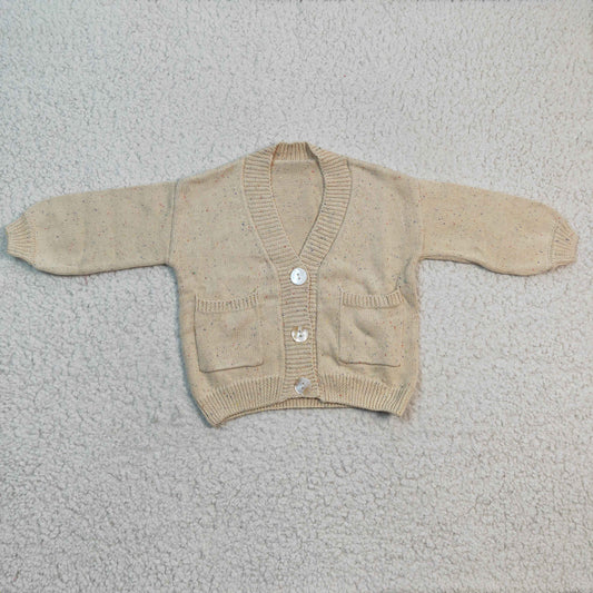 Infant girls cream long sleeve sweater GT0145