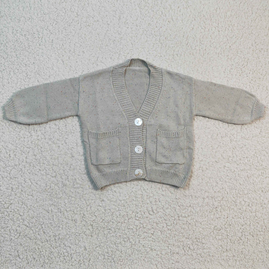 Infant girls grey long sleeve sweater  GT0141