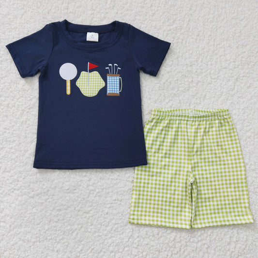 Boy short sleeve sports  outfit. BSSO0135