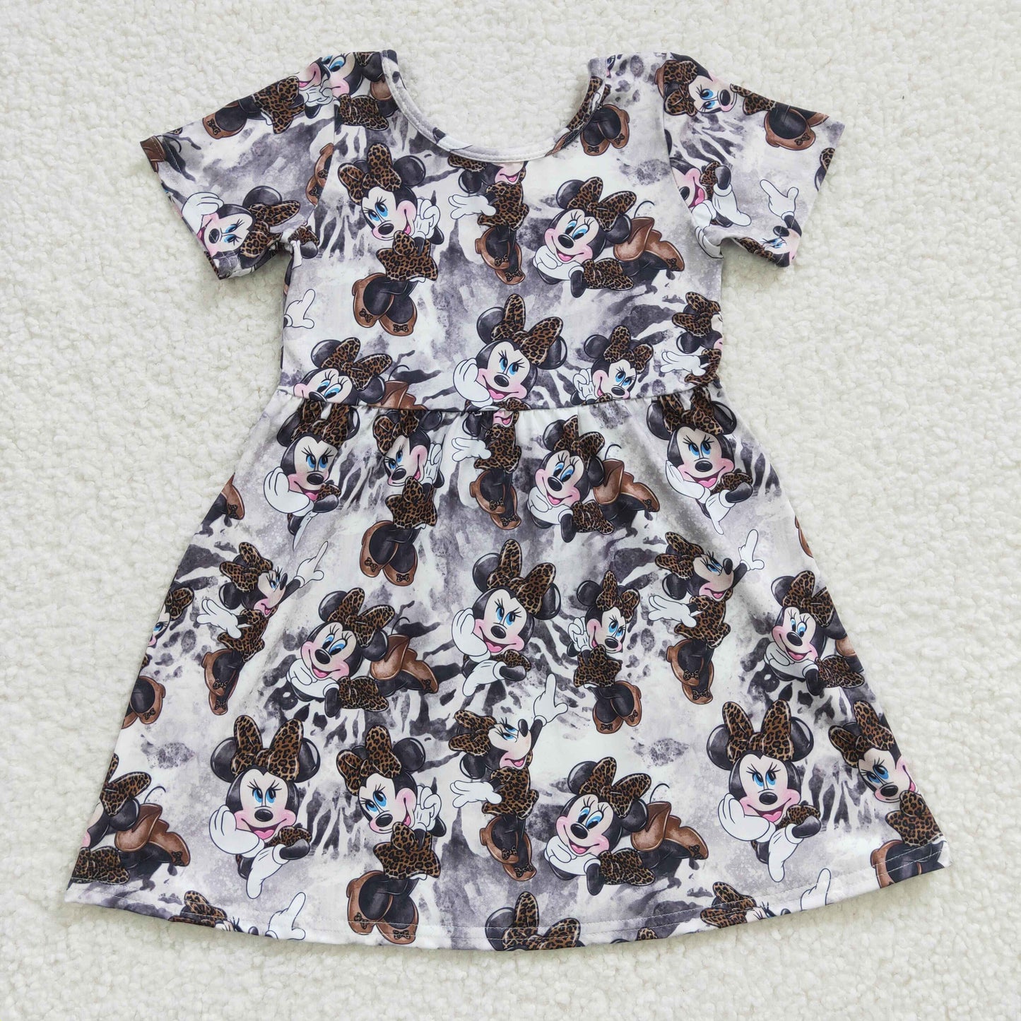 baby girls cartoon boutique summer dress