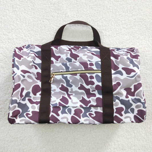 camo print duffle bag adult travel bag sports bag