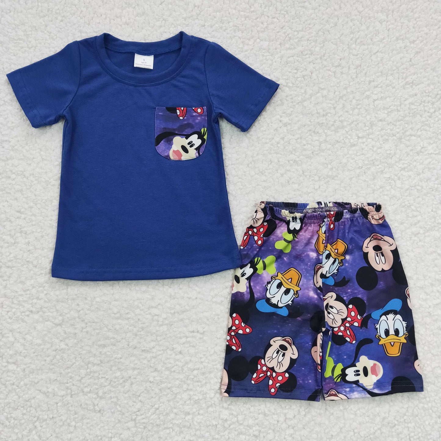 summer cartoon clothes wholesale baby outfit