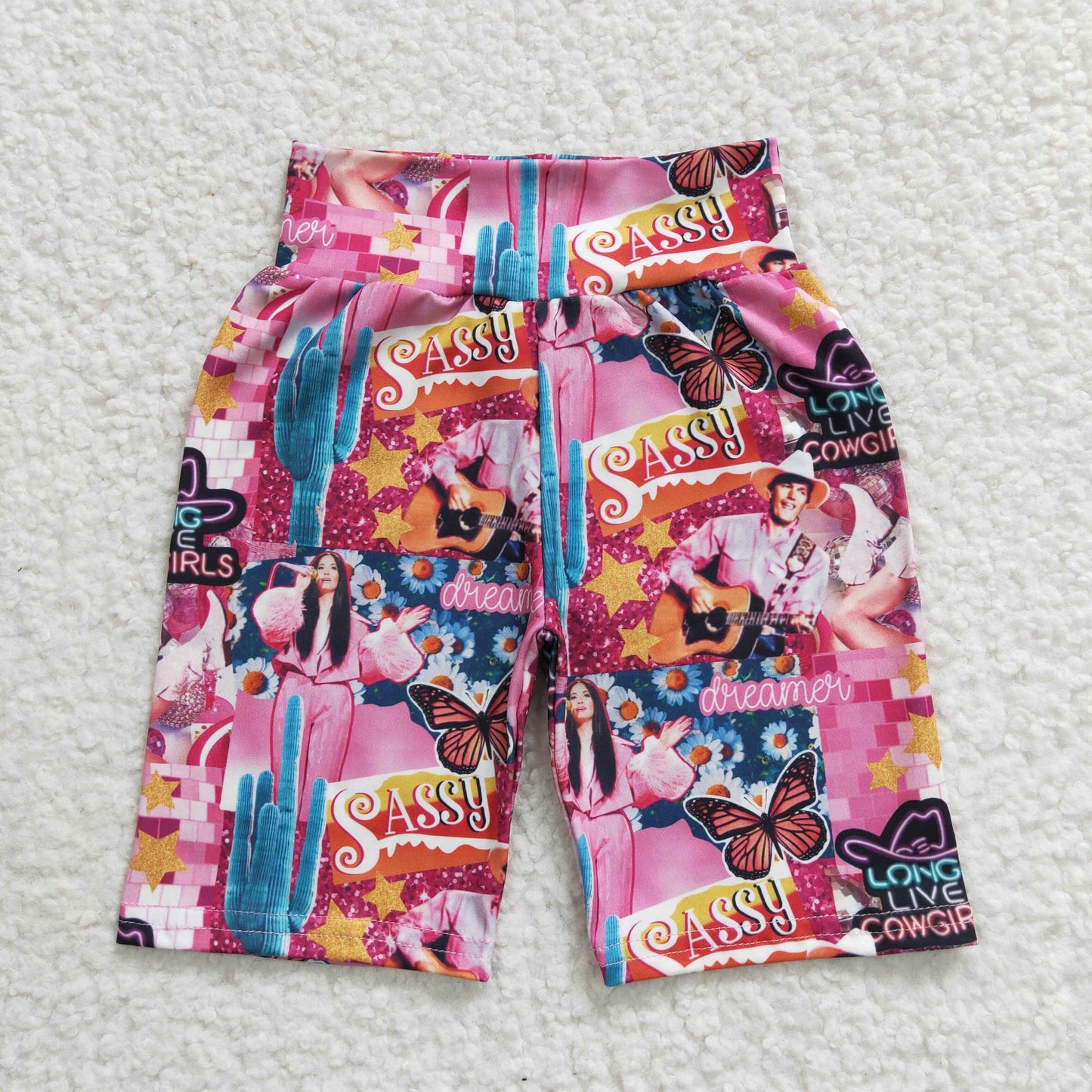 cowgirls summer biking shorts, SS0034