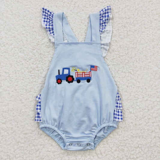 Girls Forth of July romper, SR0274