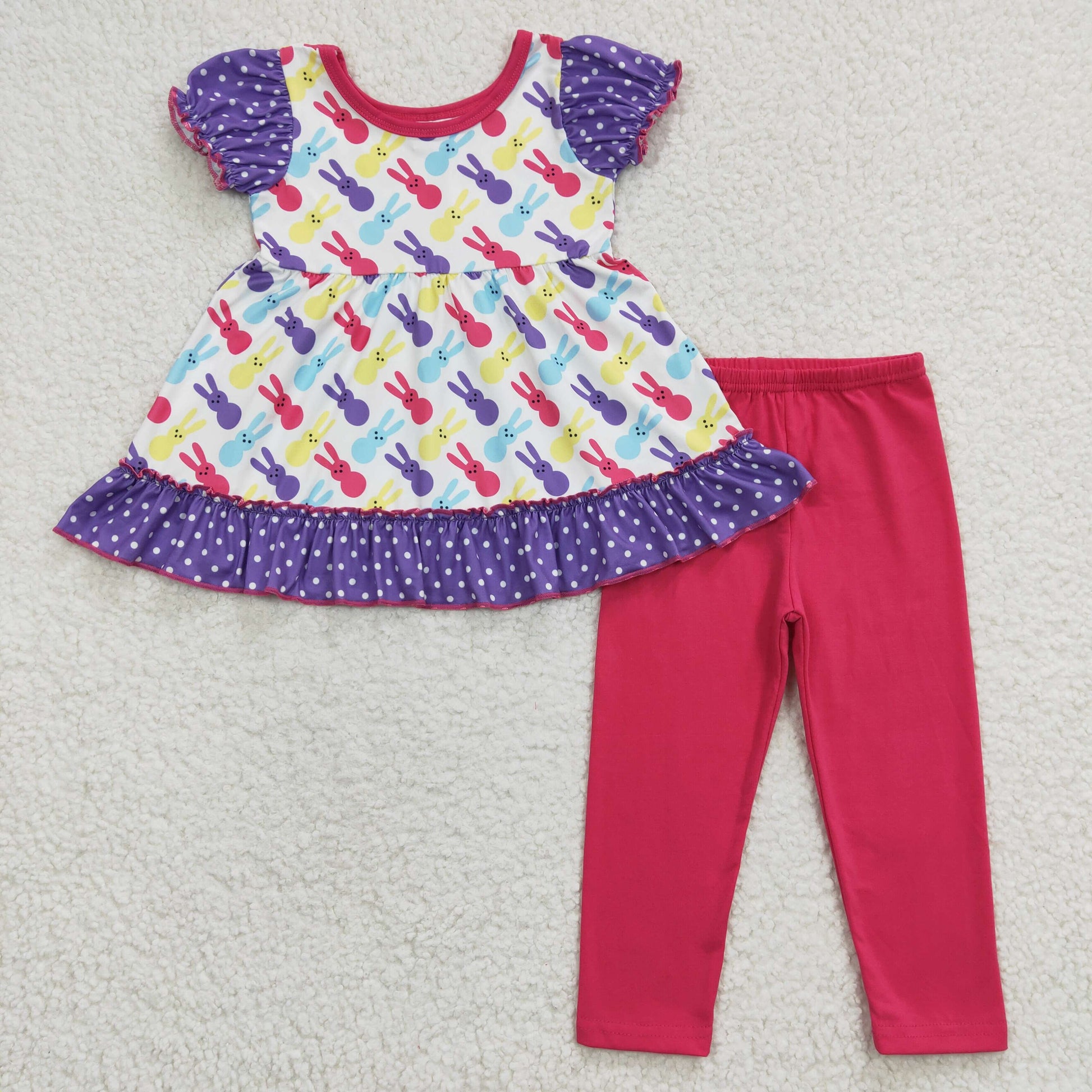 Toddle girls Easter day clothes – aierwhoesalekidsclothes